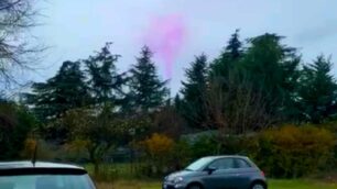 Paderno Dugnano nube rosa