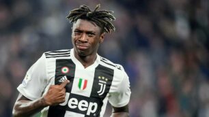 Calcio Moise Kean - da pagina Facebook