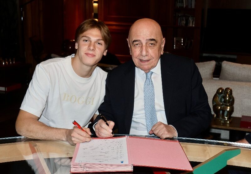 Calcio Serie A Alessio Zerbin e Adriano Galliani - foto Ac Monza