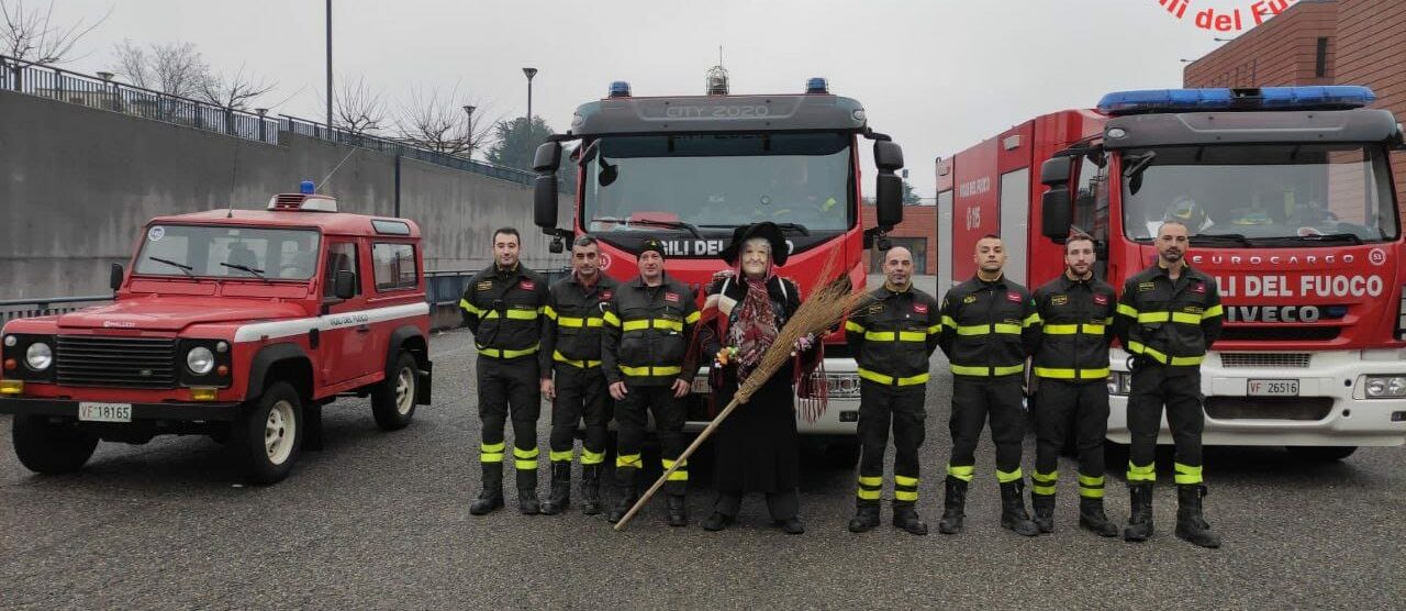 Vigili del fuoco Befana Vimercate 3