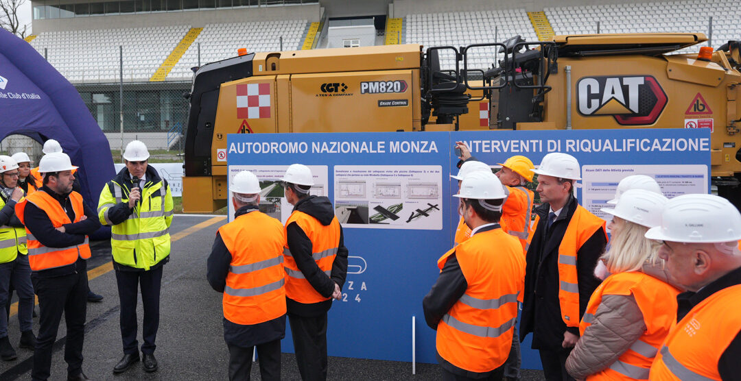 Avvio lavori riqualificazione autodromo Monza