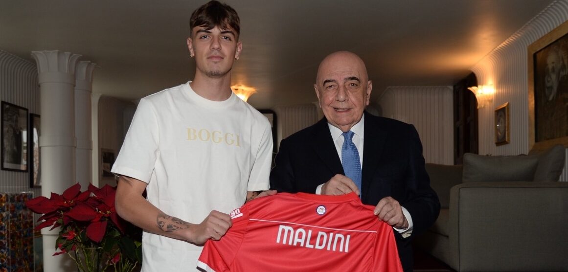 Calcio Serie A Ac Monza Daniel Maldini e Adriano Galliani - foto Buzzi/Ac Monza