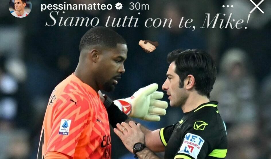 Ac Monza la storia con cui capitan Pessina ha manifestato solidarietà a Mike Maignan