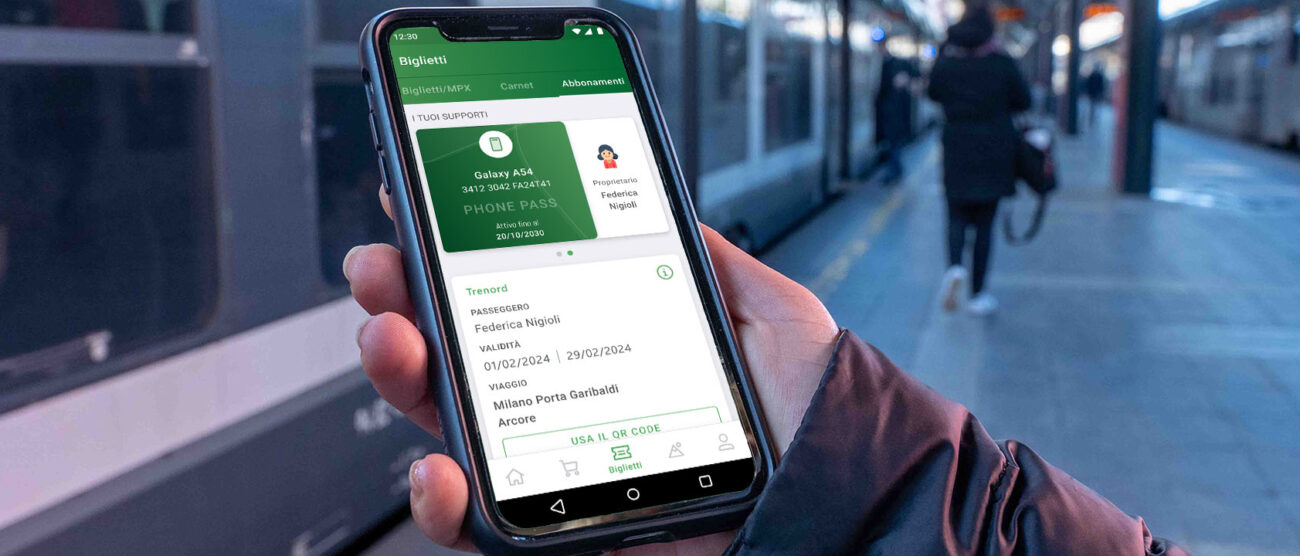 Trenord Abbonamento dematerializzato