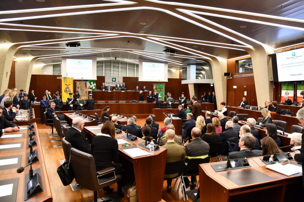 Consiglio regionale Lombardia Ricordo caduti nell’adempimento del dovere