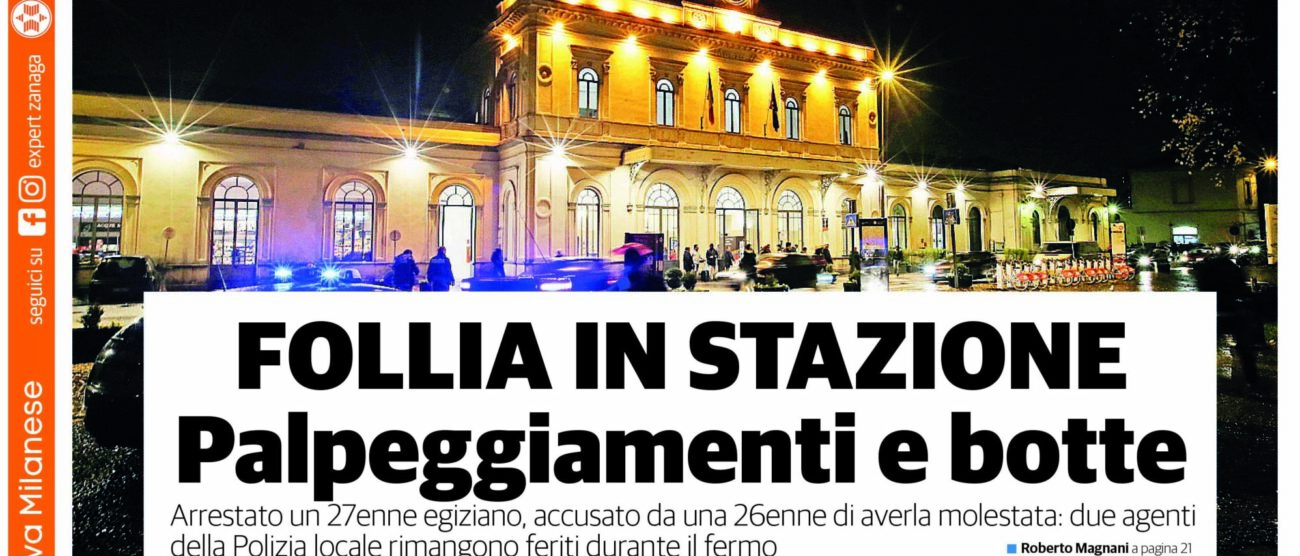 PRIMA pagina Il Cittadino Monza 29 feb