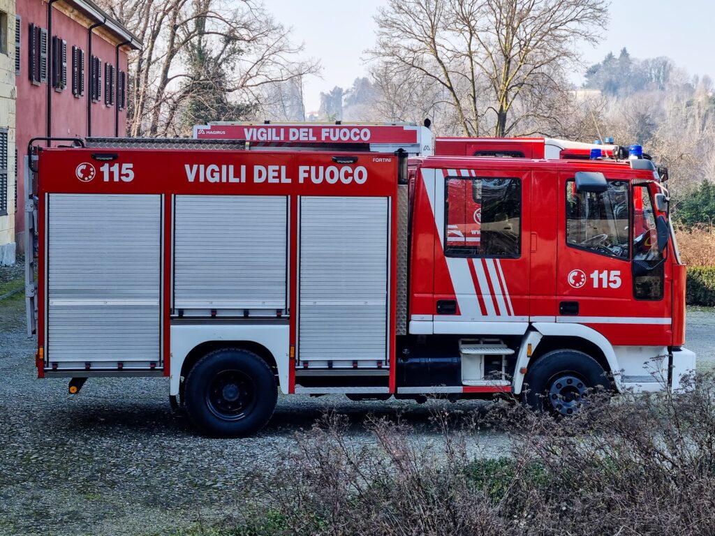 Vigili del fuoco ricerche Triuggio