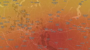 Mappa aria lunedì 19 febbraio 2024