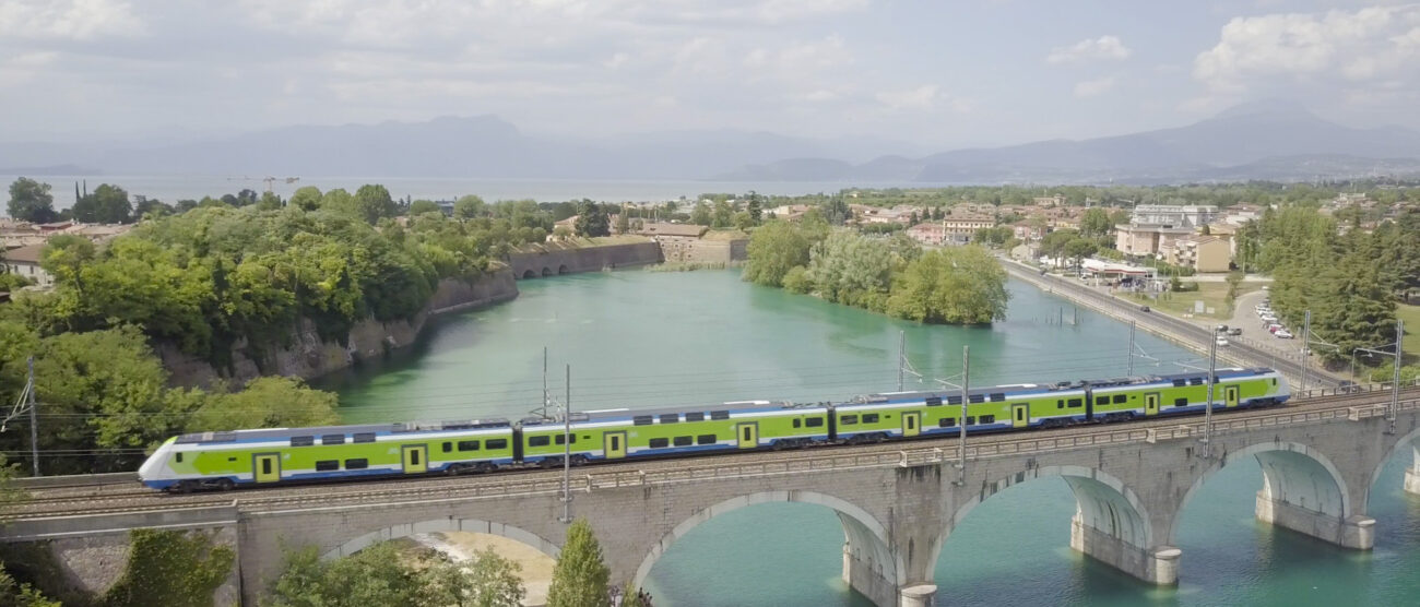 Trenord Caravaggio Peschiera panorama