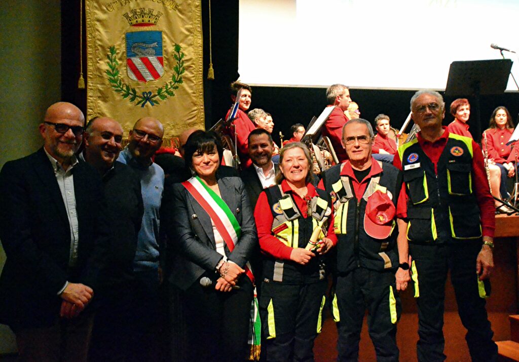 Lissone benemerenza Angelo d'Oro PROTEZIONE CIVILE