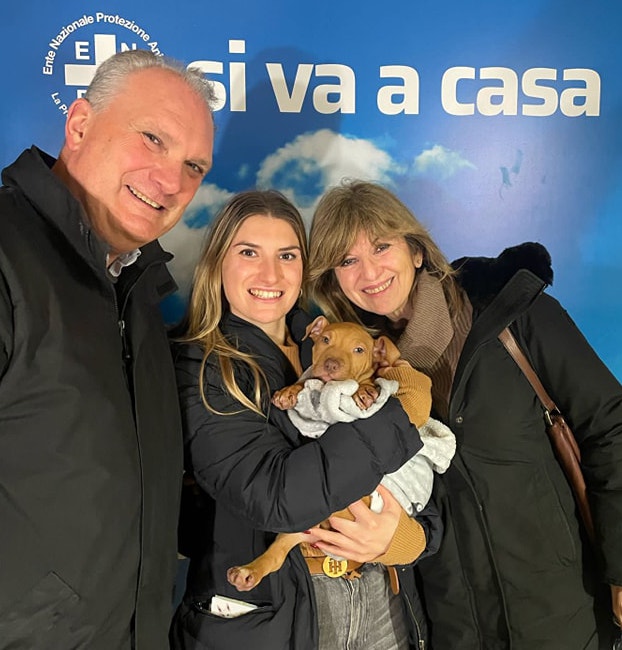 Cuccioli amstaff Enpa MB adottati 2024