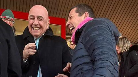 Calcio Ac Monza Adriano Galliani e Augusto Balestra