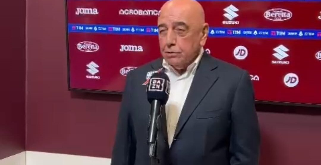 Adriano Galliani all'Olimpico Grande Torino