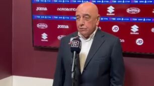 Adriano Galliani all'Olimpico Grande Torino