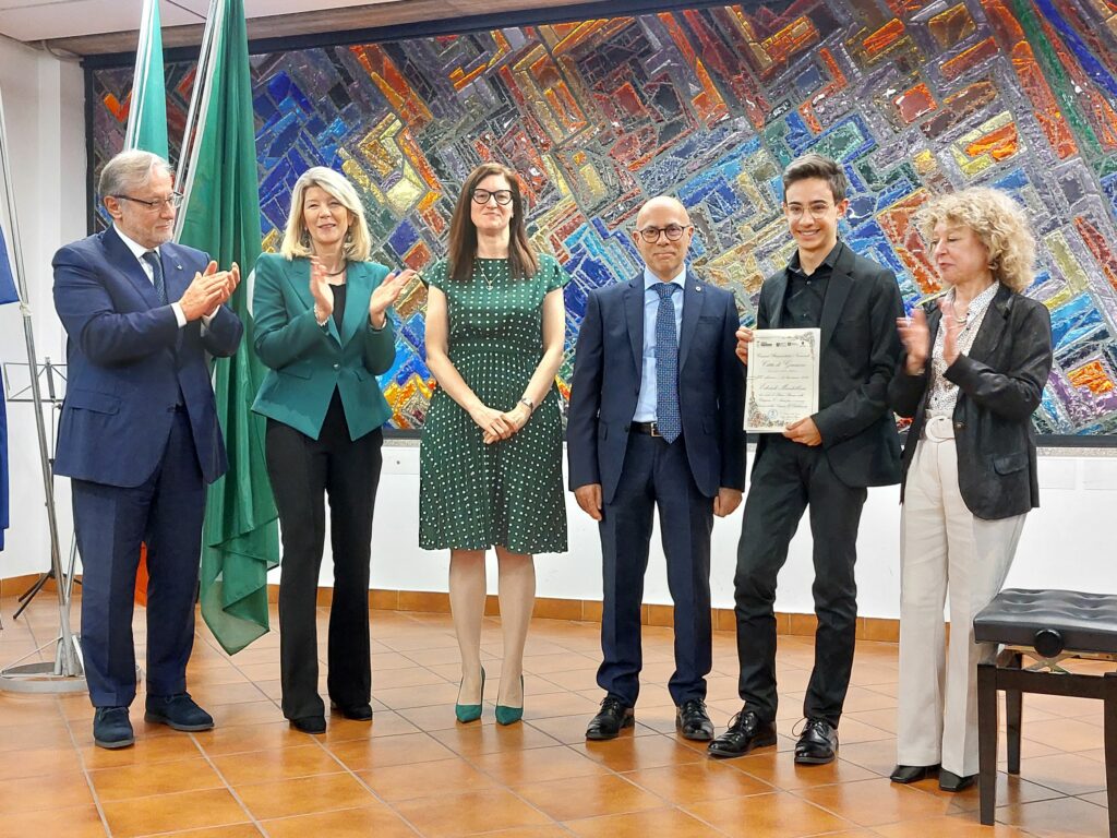 Giussano Edoardo Mantellassi premiato concorso strumentistico Città di Giussano