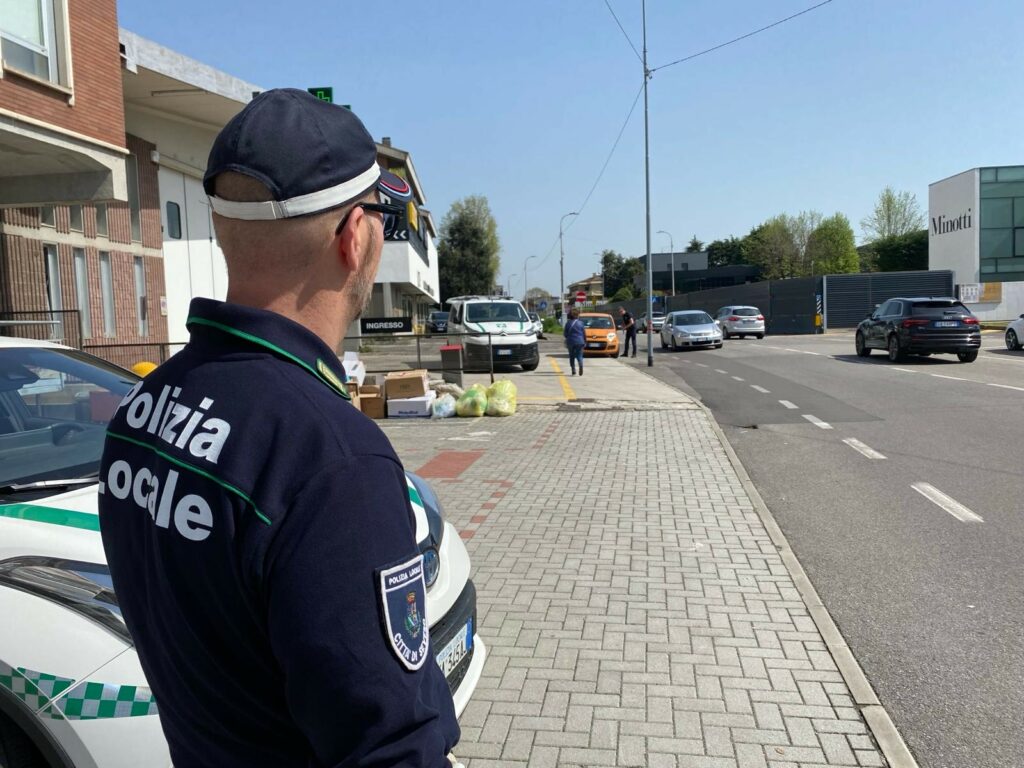 Controlli polizia locale Meda e Seveso