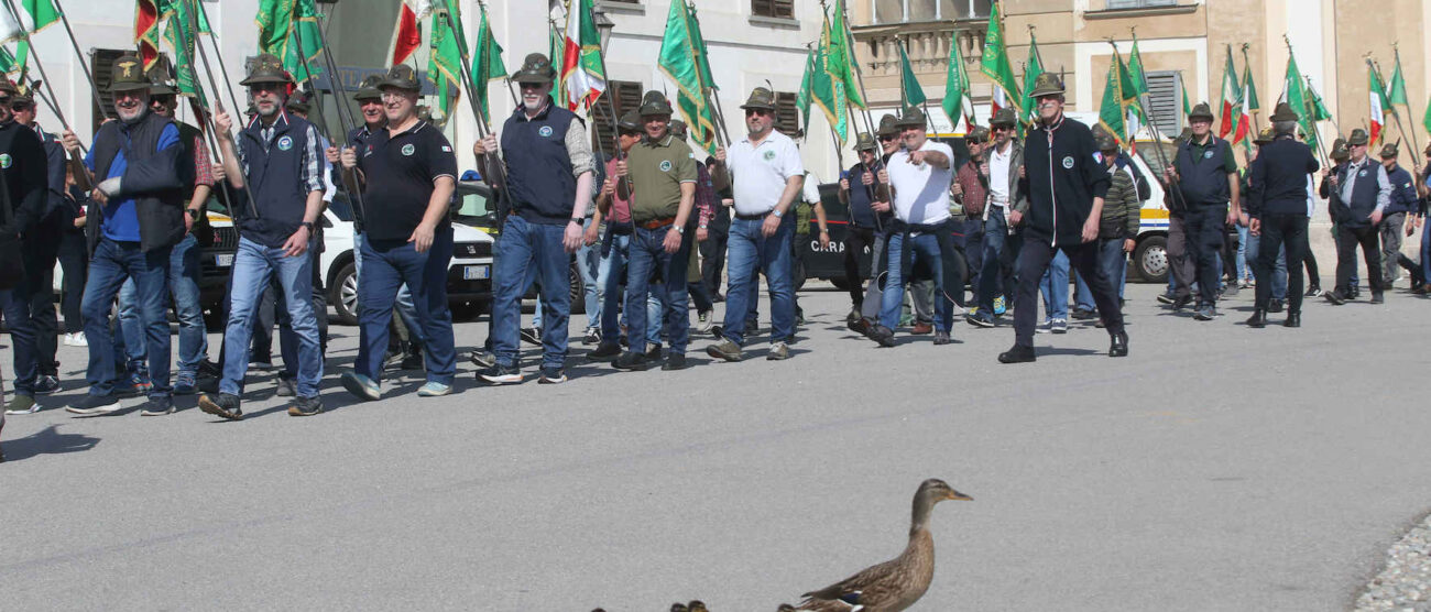 Monza raduno alpini 6 aprile 2024 - foto Fabrizio Radaelli