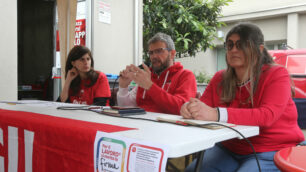 La presentazione delle proposte referendarie della Cgil