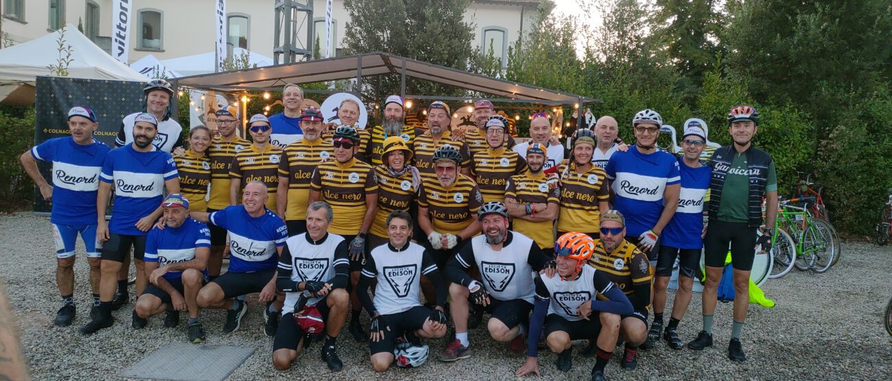 Il team Renord si prepara all'Eroica di Gaiole in Chianti