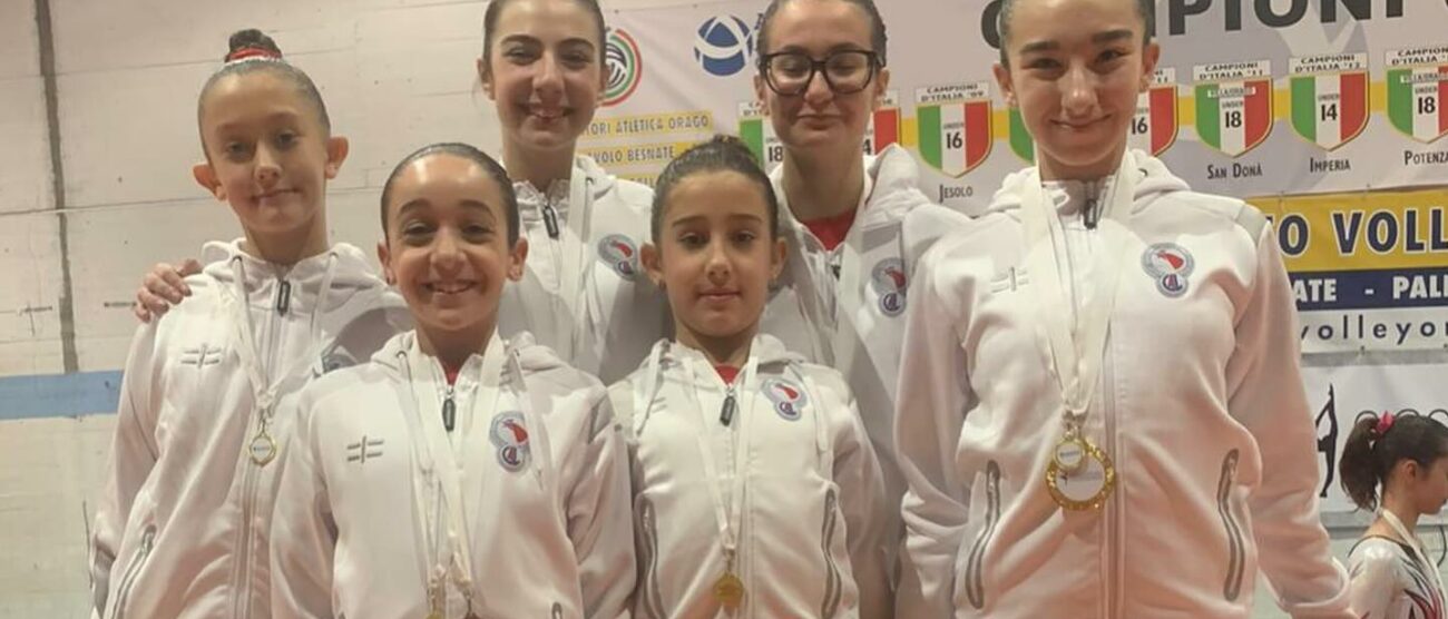 Ginnastica Gal gruppetto junior senior LA Avanzato 2024