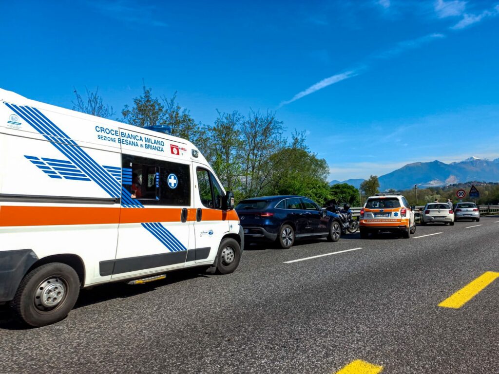 Incidente SS36 Capriano Veduggio
