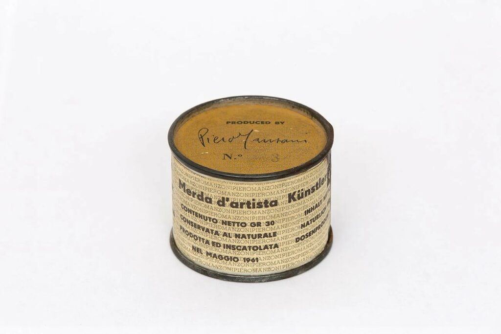 Merda d'artista di Piero Manzoni