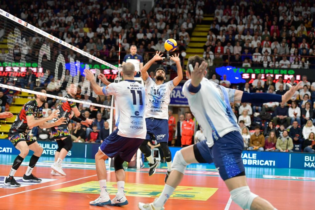 Pallavolo gara 1 finale scudetto Mint Monza - foto Consorzio Vero Volley