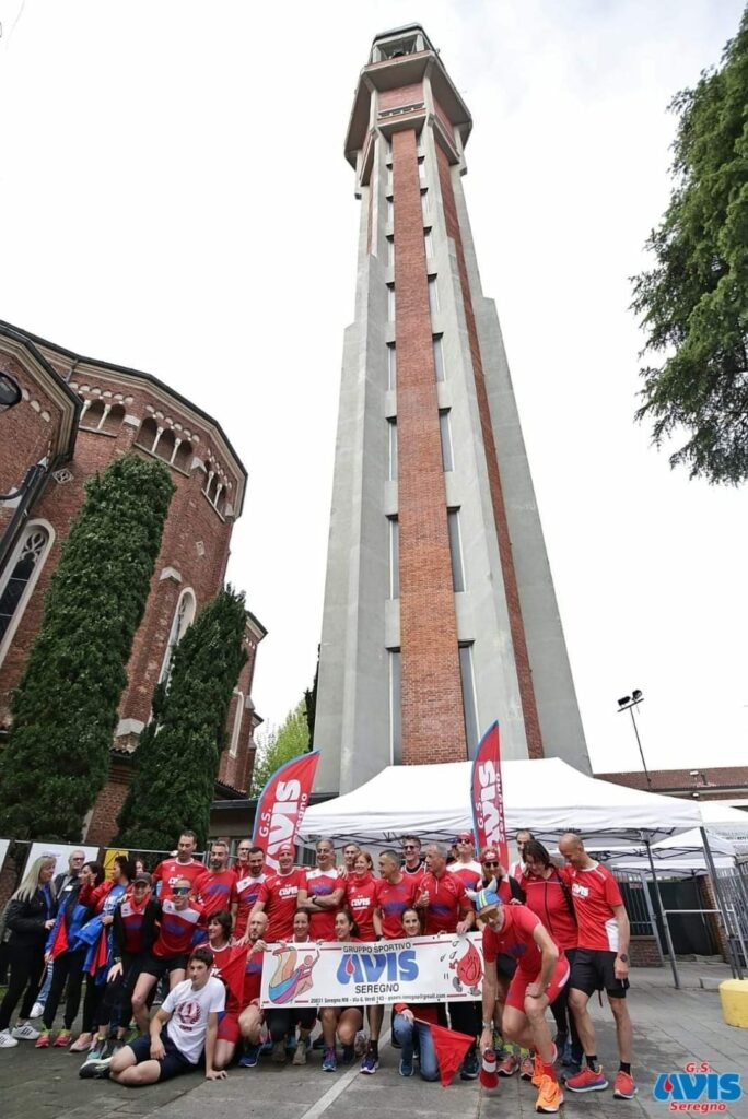 Seregno Cronoscalata Campanile Santuario SantaValeria Gs.Avis 2024