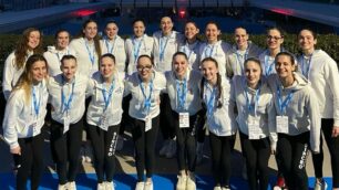 Seregno Nuoto artistico atlete al Campionato Invernale assoluto 2024