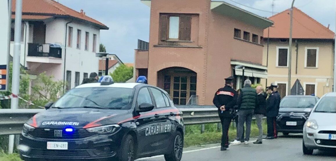 Sovico ritrovamento cadavere in terreno lungo Monza-Carate - foto Elisabetta Pioltelli