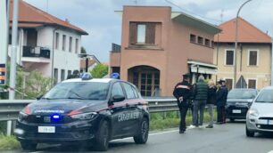 Sovico ritrovamento cadavere in terreno lungo Monza-Carate - foto Elisabetta Pioltelli