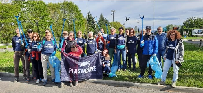 Plastic free raccolta rifiuti Vimercate