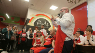 Monza PizzAut Presentazione libri di Nico Acampora Vietato calpestare i sogni - foto Fabrizio Radaelli