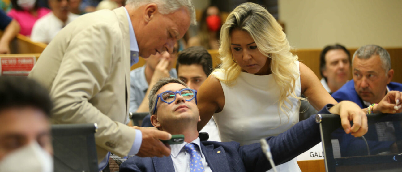 Monza consiglio comunale Allevi, Cirillo, Sassoli