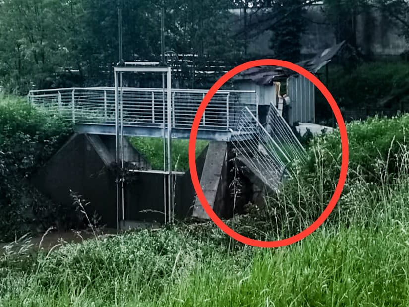 Allerta meteo disperso fiume: il punto di rottura del ponte