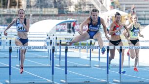 Atletica Polzonetti Celeste, seconda da sinistra