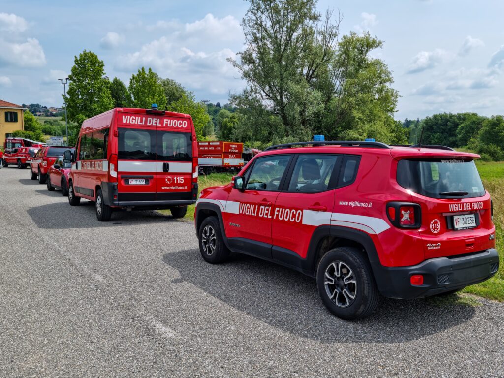 Briosco esercitazione vigili del fuoco 29 maggio 2024