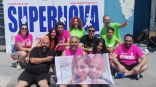 GLI ORGANIZZATORI CON LA FOTO DI JEAN LUC E LAURA