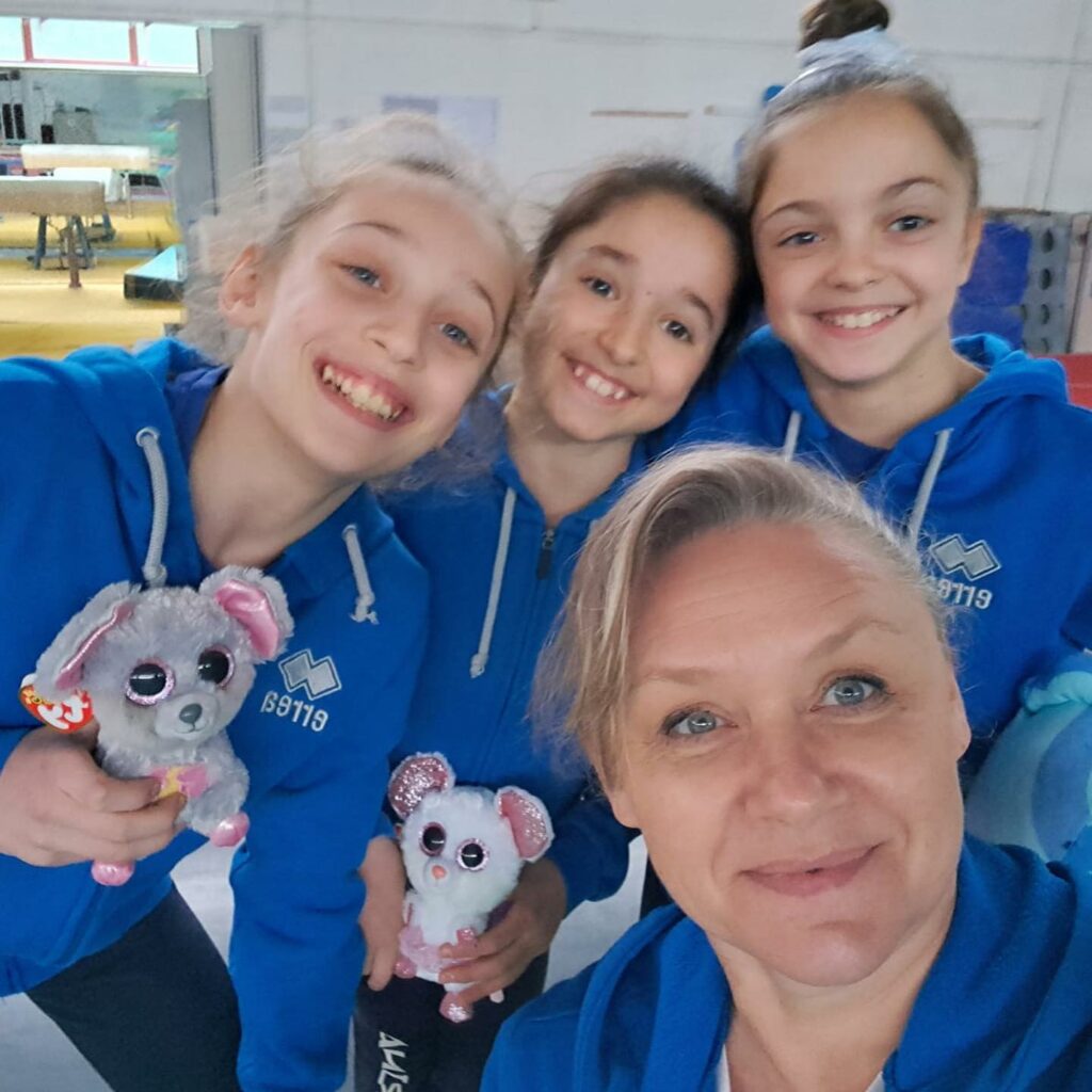 Ginnastica Sampietrina atlete a Riccione 2024