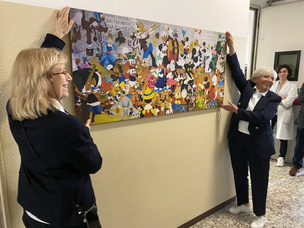 Monza Uonpia Fondazione Irccs San Gerardo quadro Banda Valmalenco