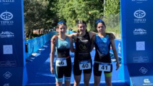 Lissone Triathlon Bergamin Giulia pett. 40 Camp.Italiana