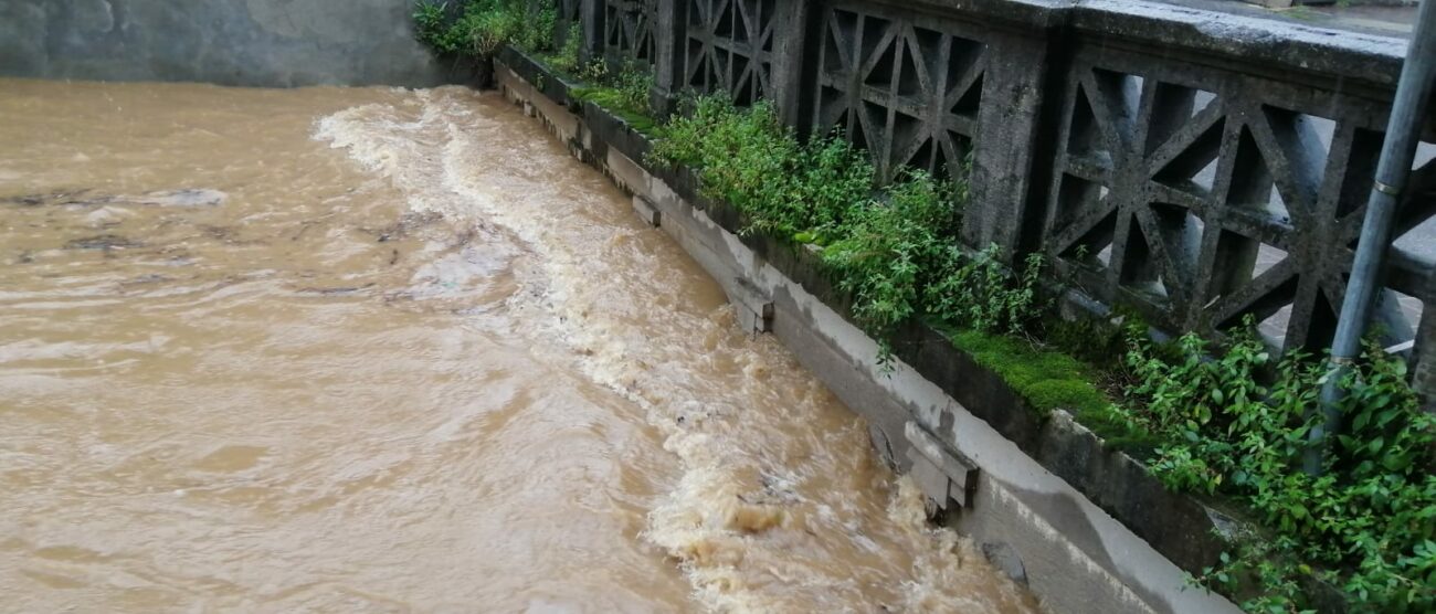 Monza allerta meteo Lambro ponte Via Aliprandi