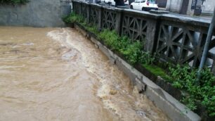 Monza allerta meteo Lambro ponte Via Aliprandi