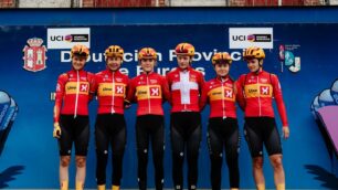 Seregno ciclismo Confalonieri Maria Giulia prima a destra 2024