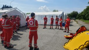 Croce Rossa Agrate esercitazione - foto repertorio