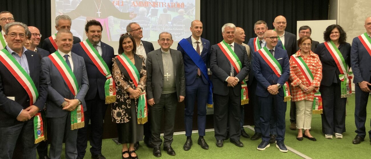 L'arcivescovo Delpini in Provincia con i sindaci di Monza e Brianza