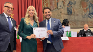 Monza Barbara Russo premiata a Roms