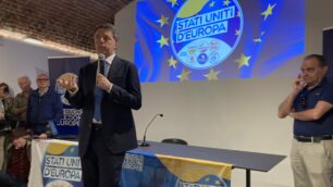 Politico elezioni europee Matteo Renzi a Monza