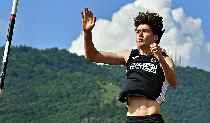 Atletica Monza Sironi Federico asta a Brescia 2024 - Fidal