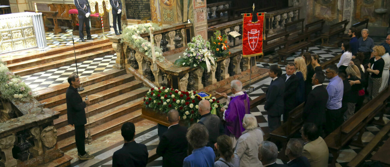 Monza funerali Pietro Mazzo Ussmb - foto Fabrizio Radaelli